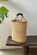 Woven Pot Basket with Single Handle