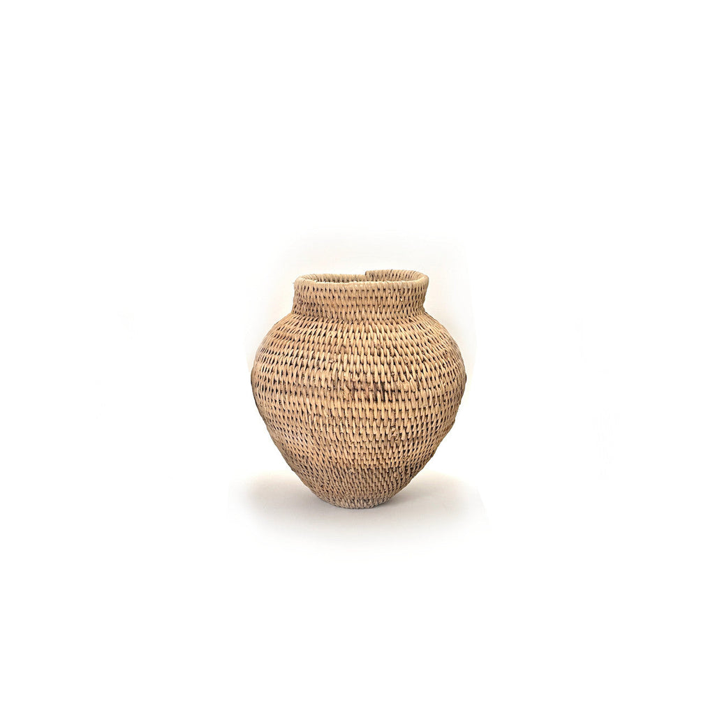 Buhera Hand-Coiled Gathering Basket, Small