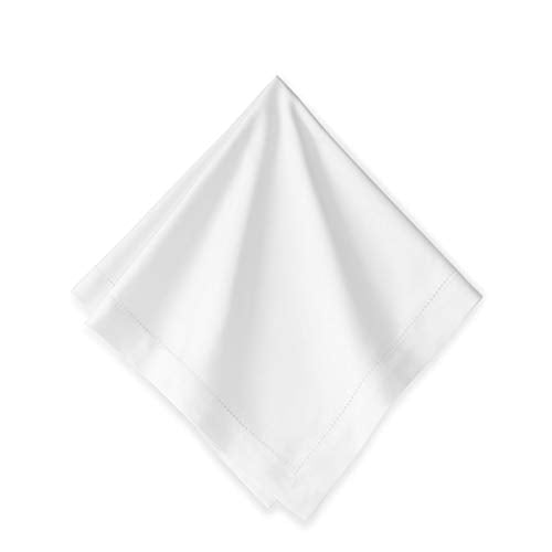 Hemstitch Linen and Cotton Tablecloth