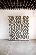 Carpathian Wool Lizhnyk Throw, Spectacled Pattern