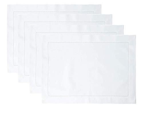 Hemstitch Pure Linen Tablecloth