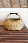 Handwoven Kettle Basket with Handle, view 5
