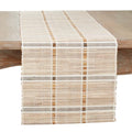 Striped Water Hyacinth Table Runner, view 6