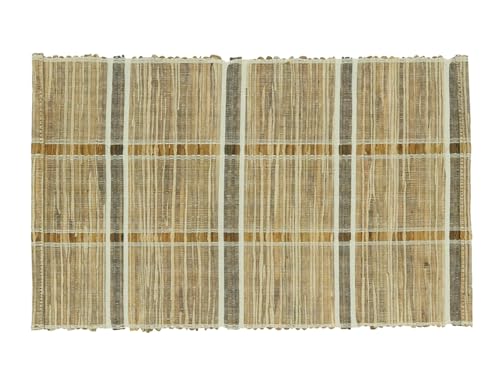 Striped Water Hyacinth Table Runner, another angle