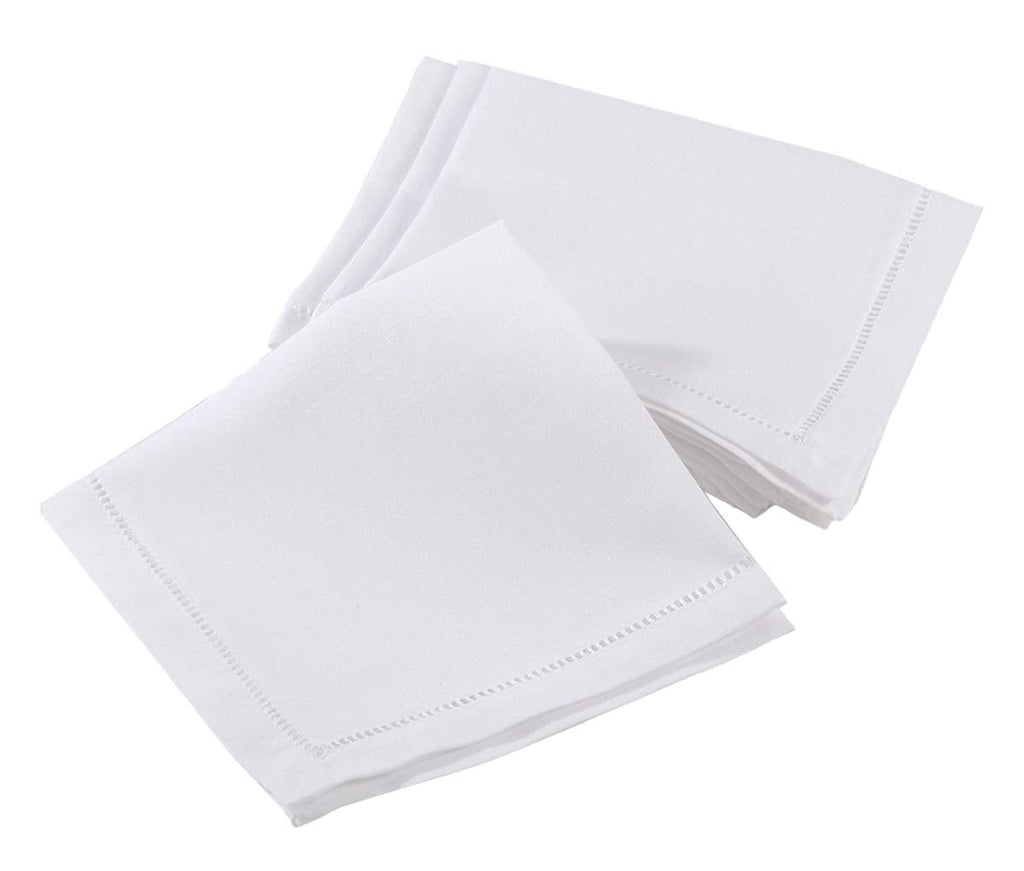 Hemstitch Linen and Cotton Tablecloth, view 5