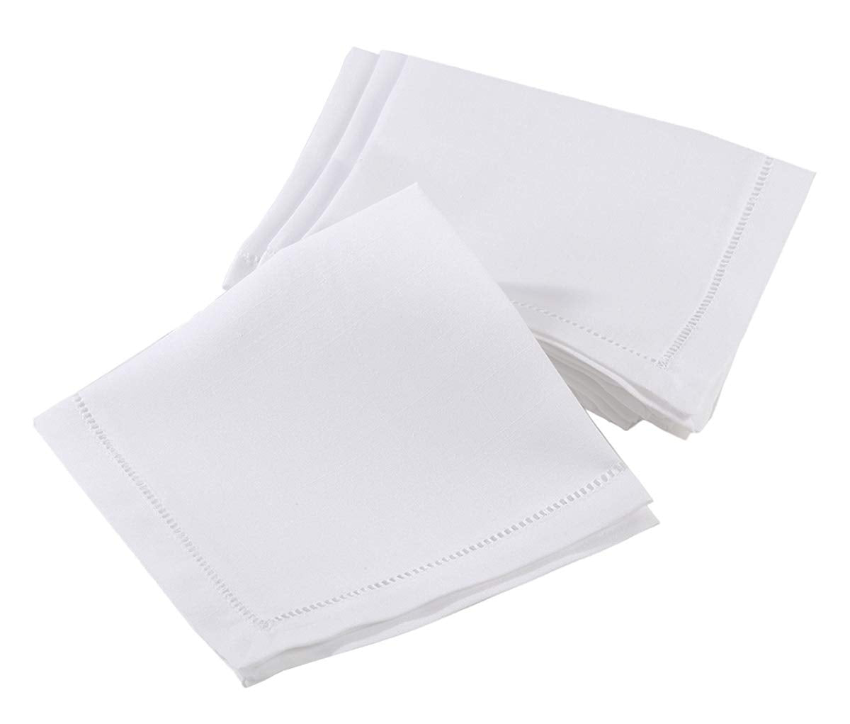 Hemstitch Linen and Cotton Tablecloth, view 5