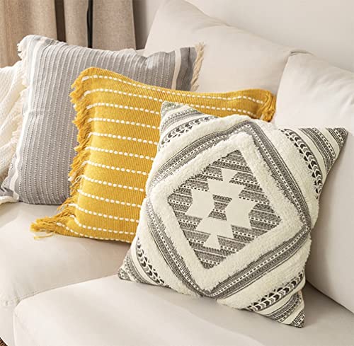 Southwest Diamond Block Print Pillow Cover, another angle