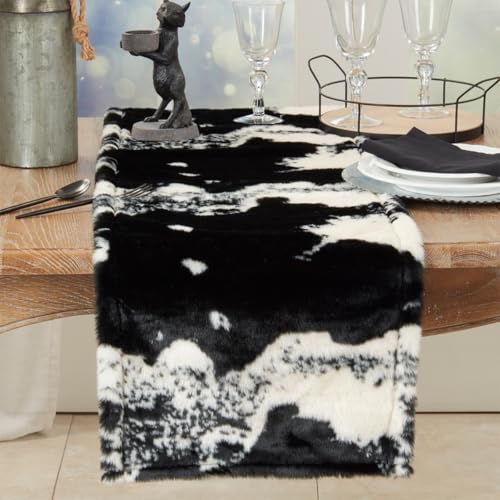 Faux Cowhide Table Runner, alternate view