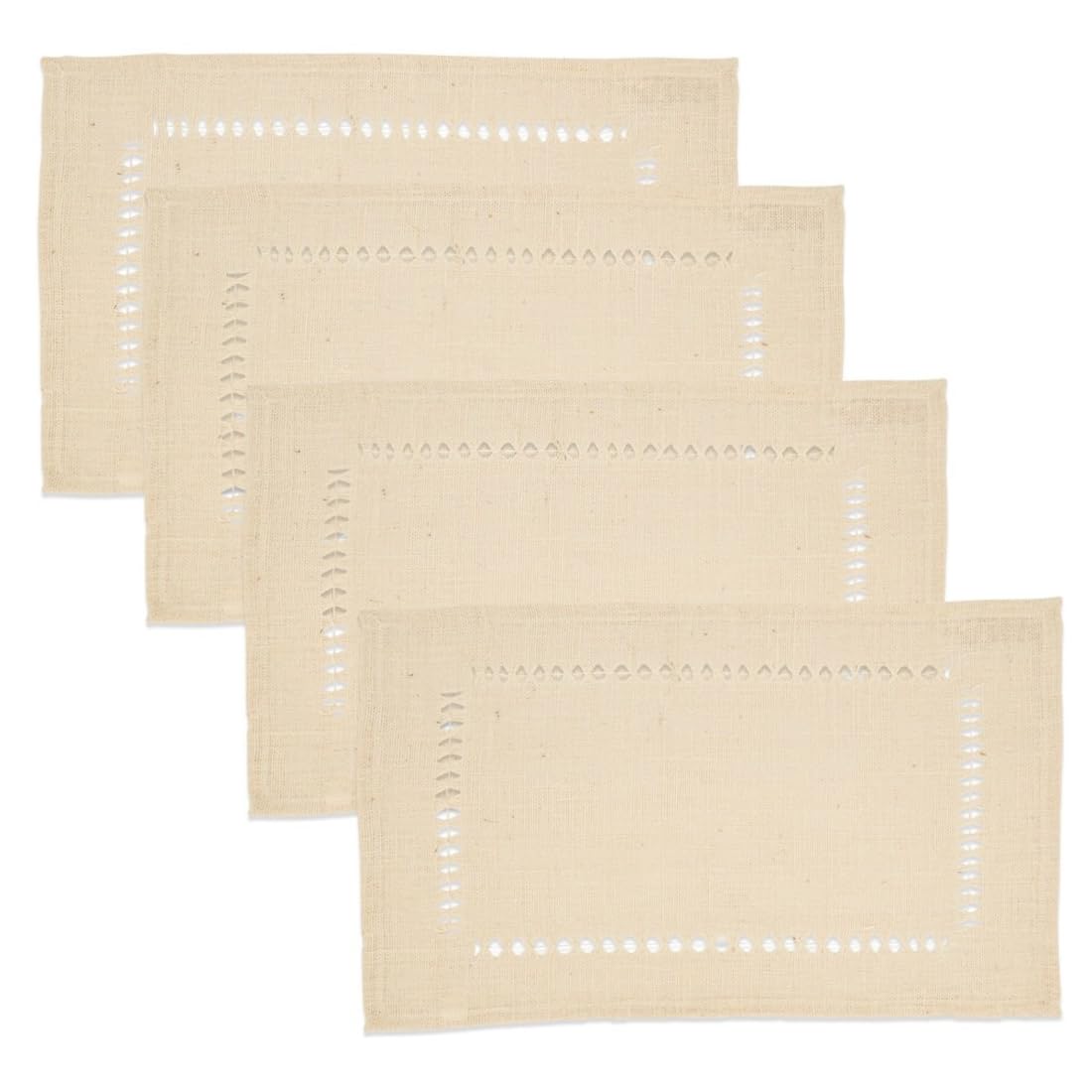 Jute Hemstitch Table Runner