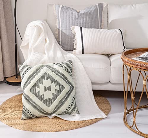 Southwest Diamond Block Print Pillow Cover, alternate view