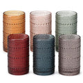 Tonal Hobnail Highballs, Set of 6