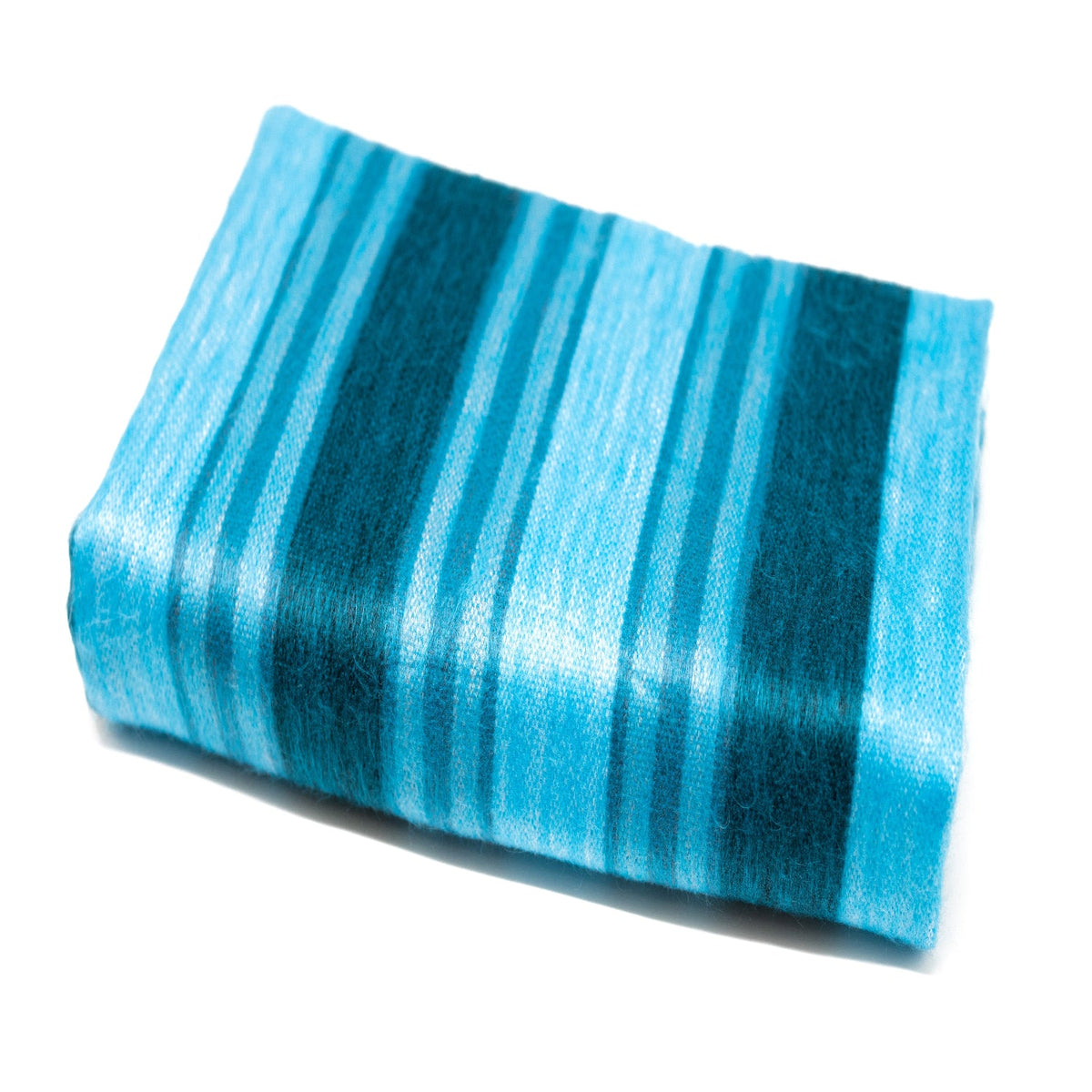 Nawi Alpaca Throw, Lustrous Blue, alternate view