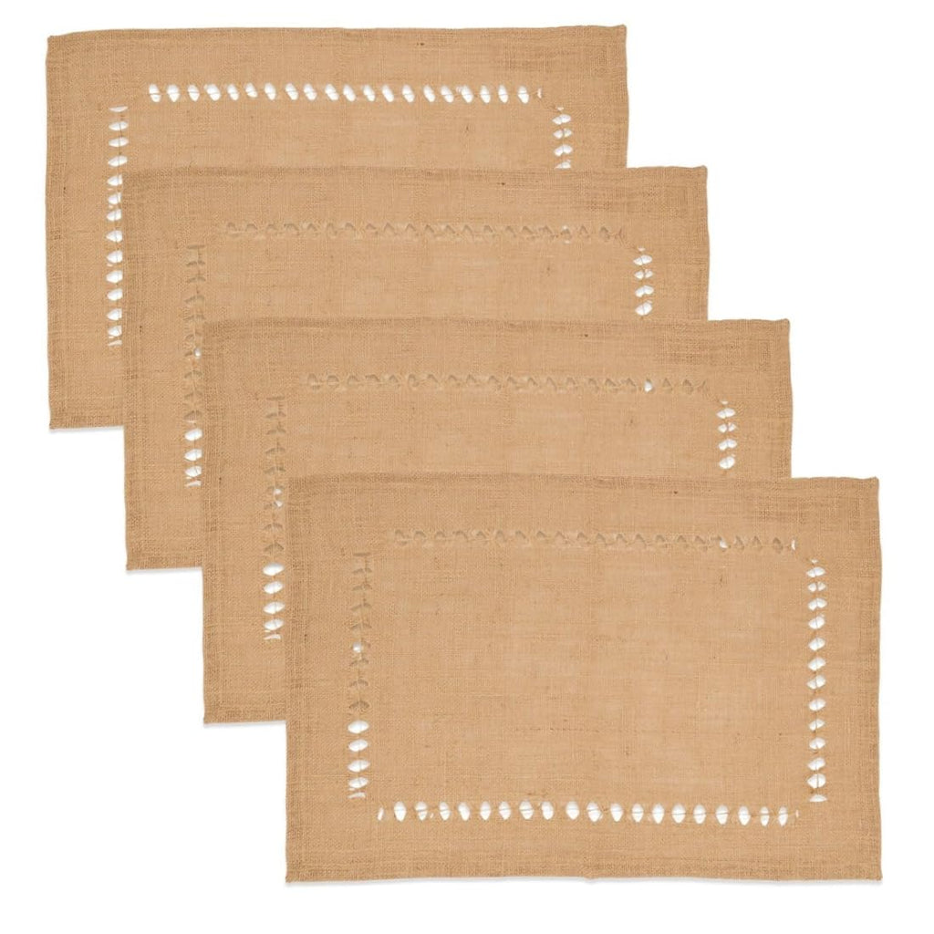Jute Hemstitch Table Runner