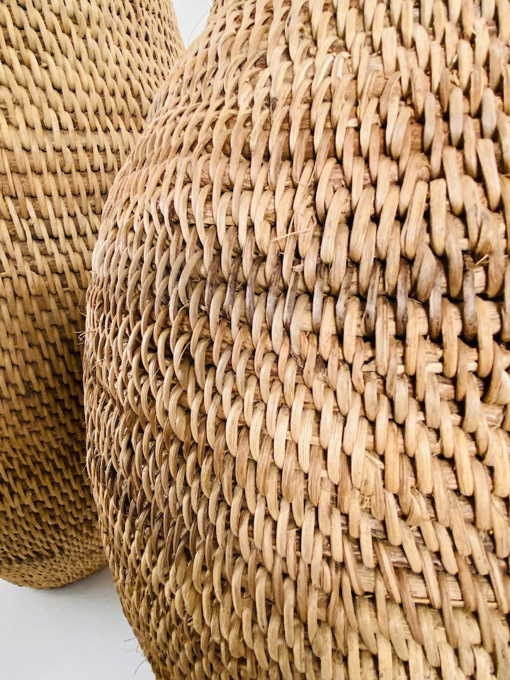Buhera Hand-Coiled Gathering Basket, Large, view 7