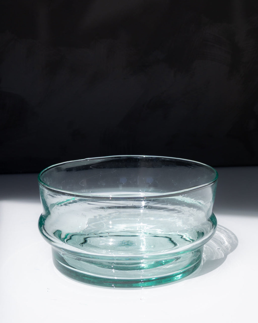 Beldi Mouth-Blown Recycled Glass Bowls, another angle