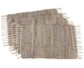 Chindi Fringe Runner or Placemat Set, another angle