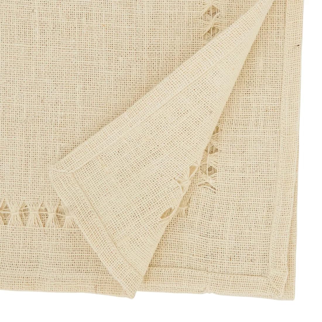 Jute Hemstitch Table Runner
