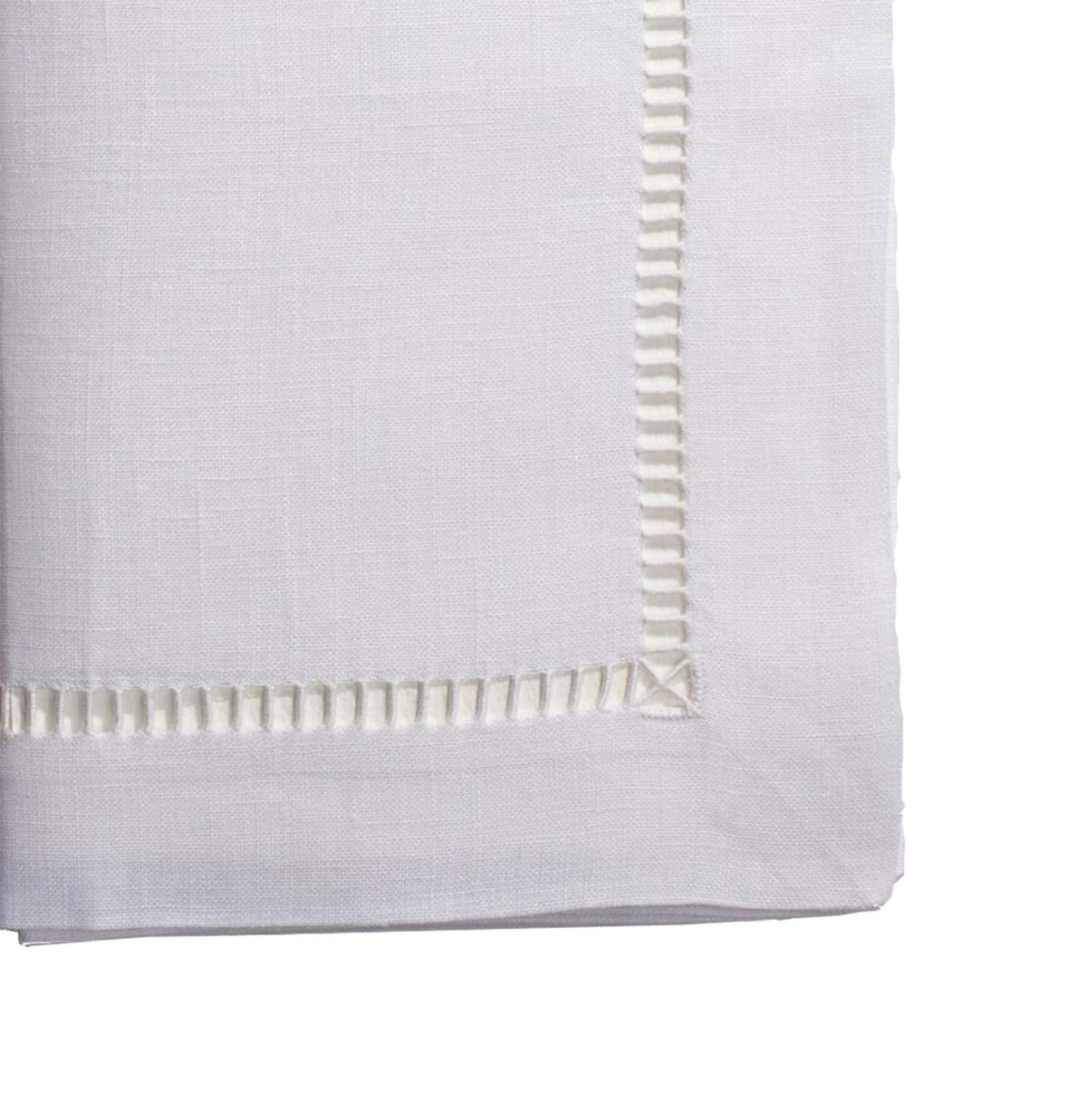 Hemstitch Pure Linen Tablecloth