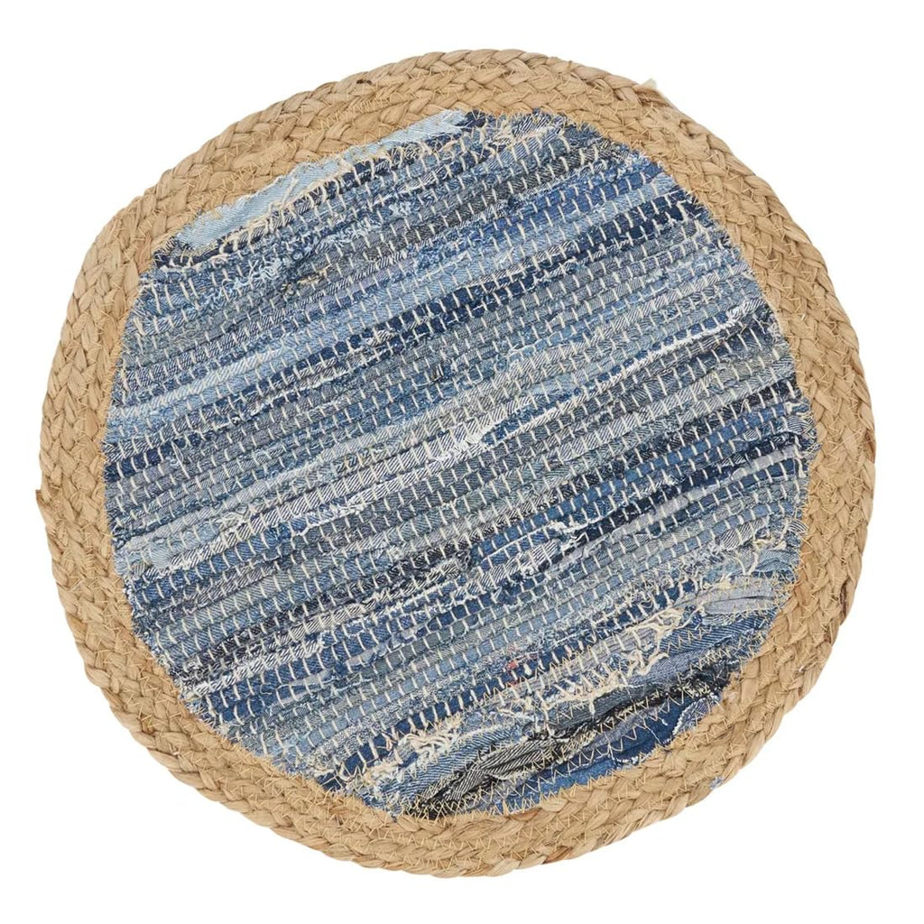 Denim Chindi Round Placemats, Set of 4, alternate view