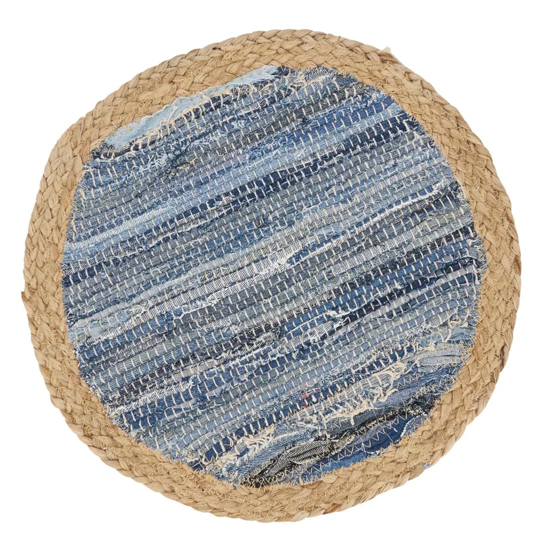 Denim Chindi Round Placemats, Set of 4, alternate view