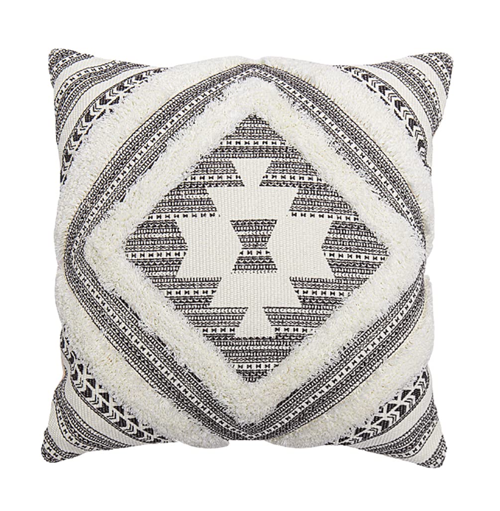 Southwest Diamond Block Print Pillow Cover, view 8