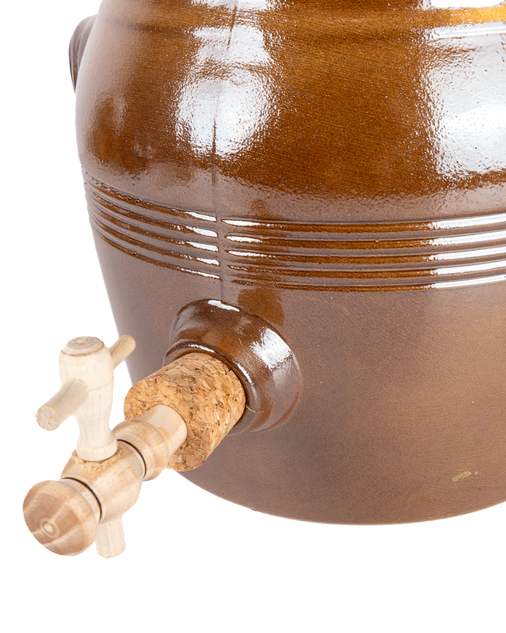 Vintage French Vinegar Jar, another angle