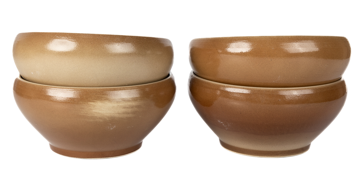 Vintage French Stoneware Bowls, view 10