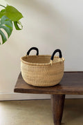 Plump Handwoven Everything Basket, Natural