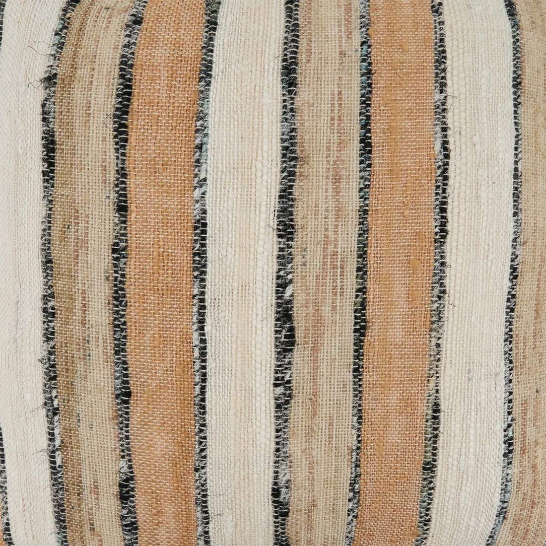 Chindi Striped Fringe Pillow Cover, Four Colors