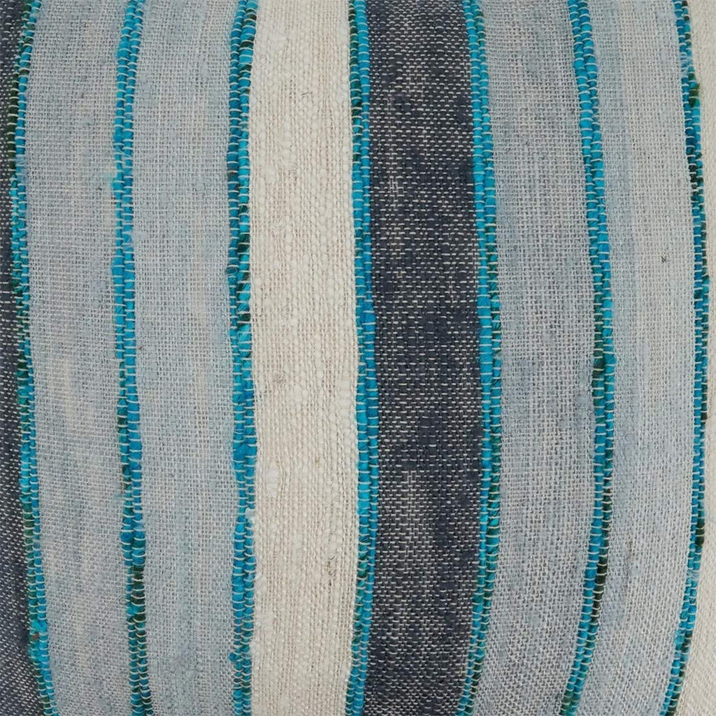 Chindi Striped Fringe Pillow Cover, Four Colors