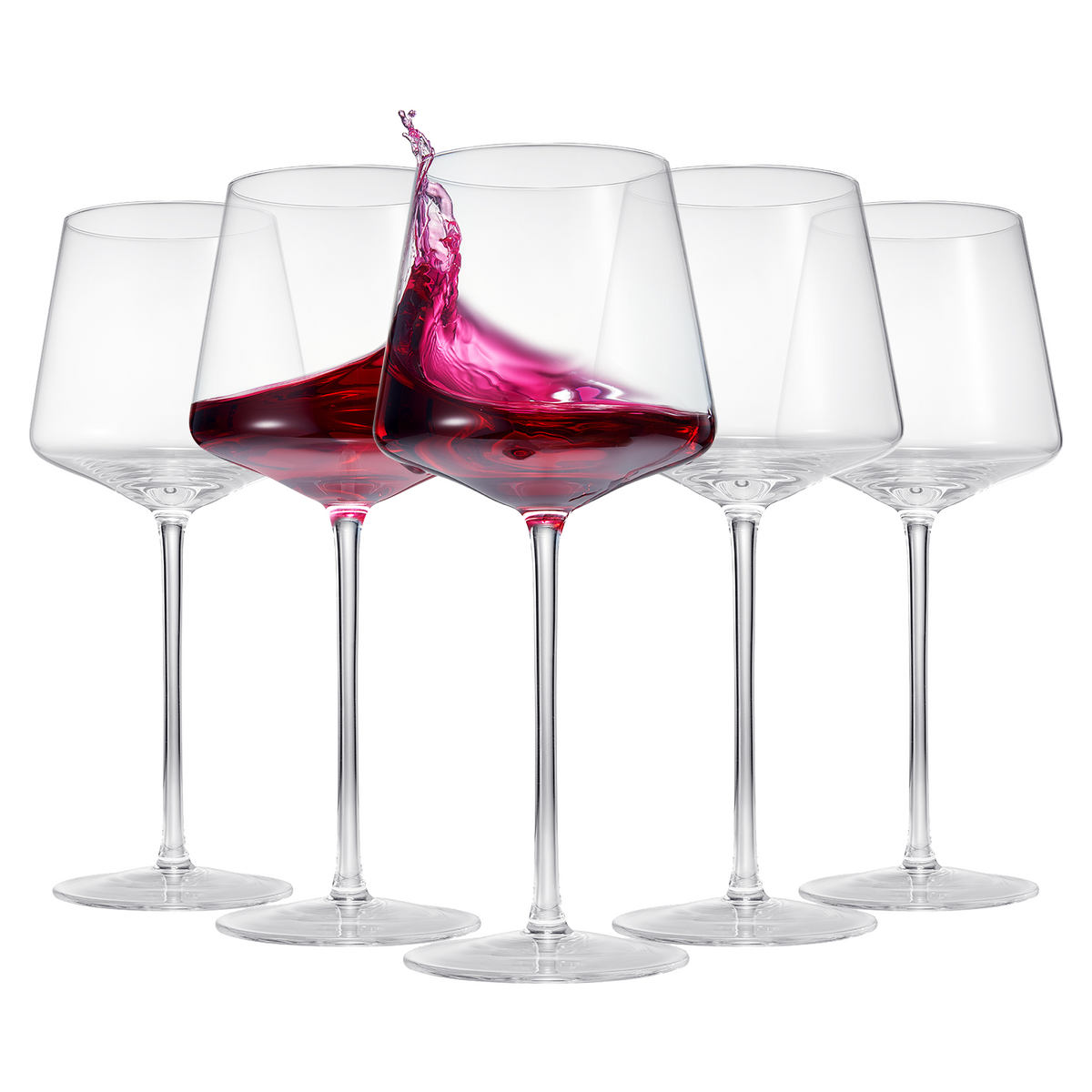 Classica Stemmed Wine Glasses, Set of 6