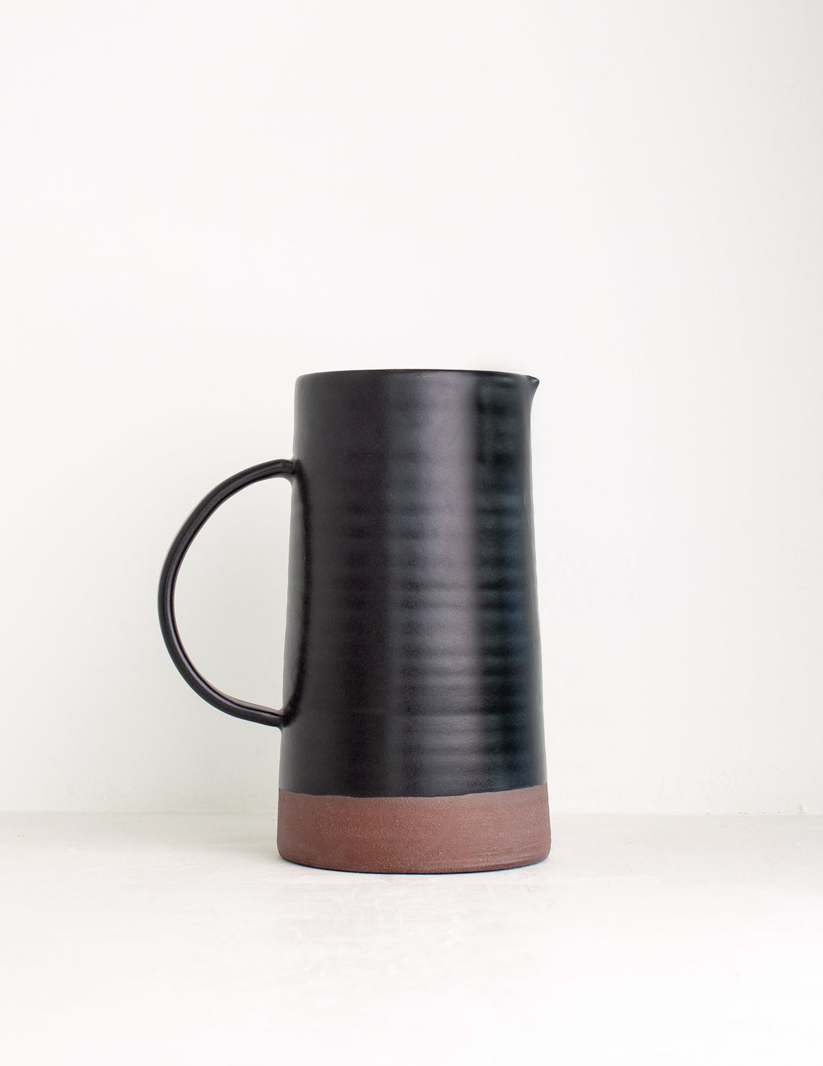 Hand-Thrown Ceramic Pitcher, view 5