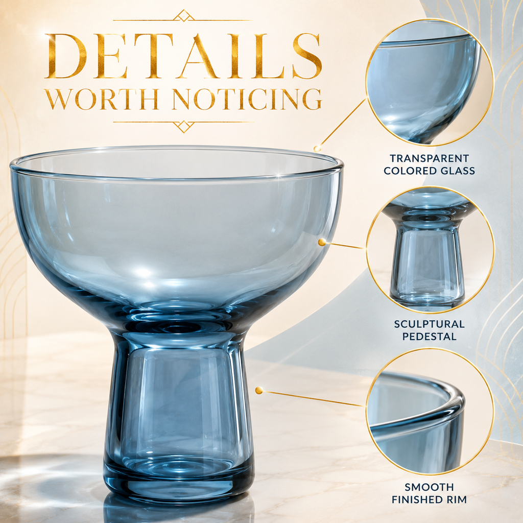 Tonal Margarita Glasses, Set of 6, view 6
