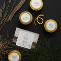 Cozy Collection Soy Candle Travel Tins, Set of 4