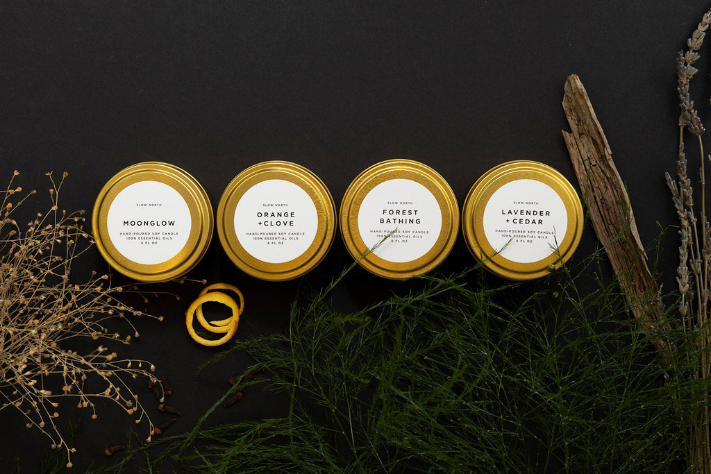 Cozy Collection Soy Candle Travel Tins, Set of 4, view 7