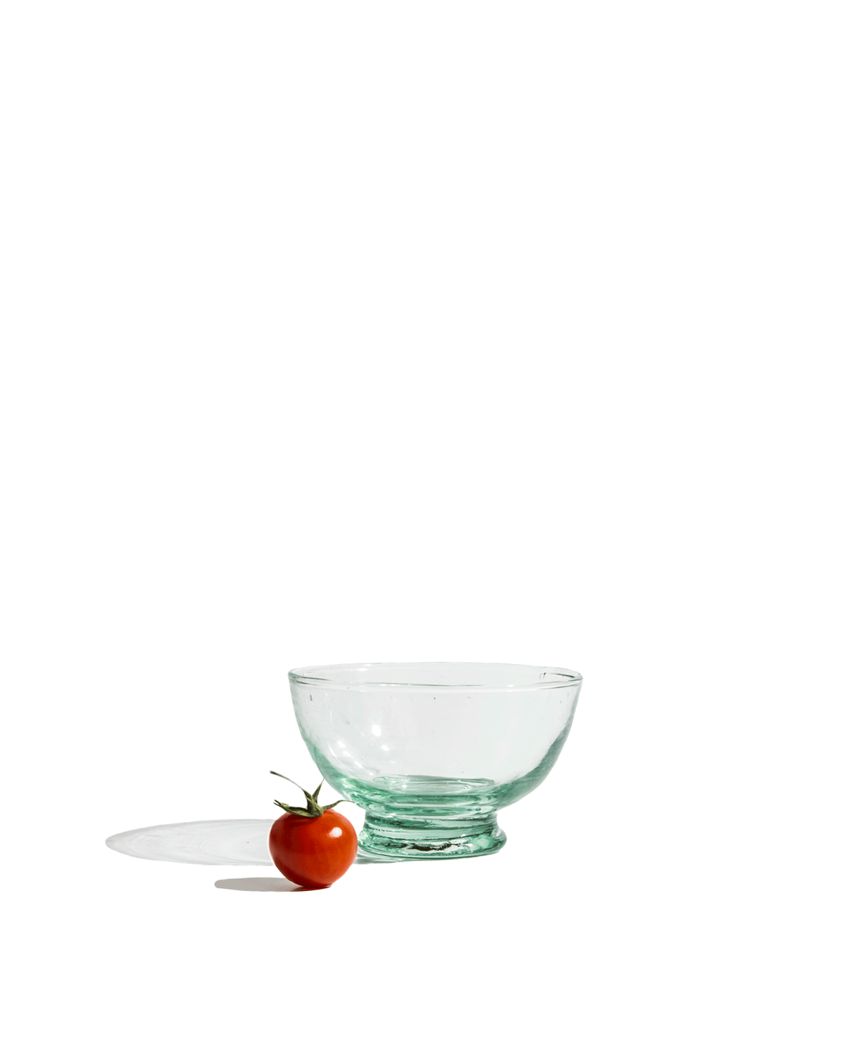 Divers Mouth-Blown Recycled Glass Bowls, alternate view