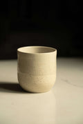 Speckled Stoneware Small Coffee Cup, White