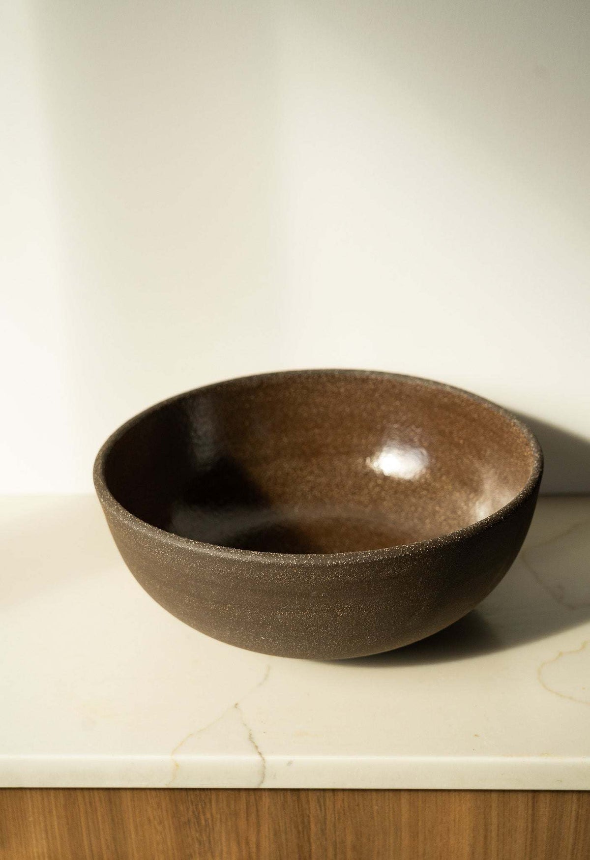 Pumpernickel Large Fruit Bowl, alternate view