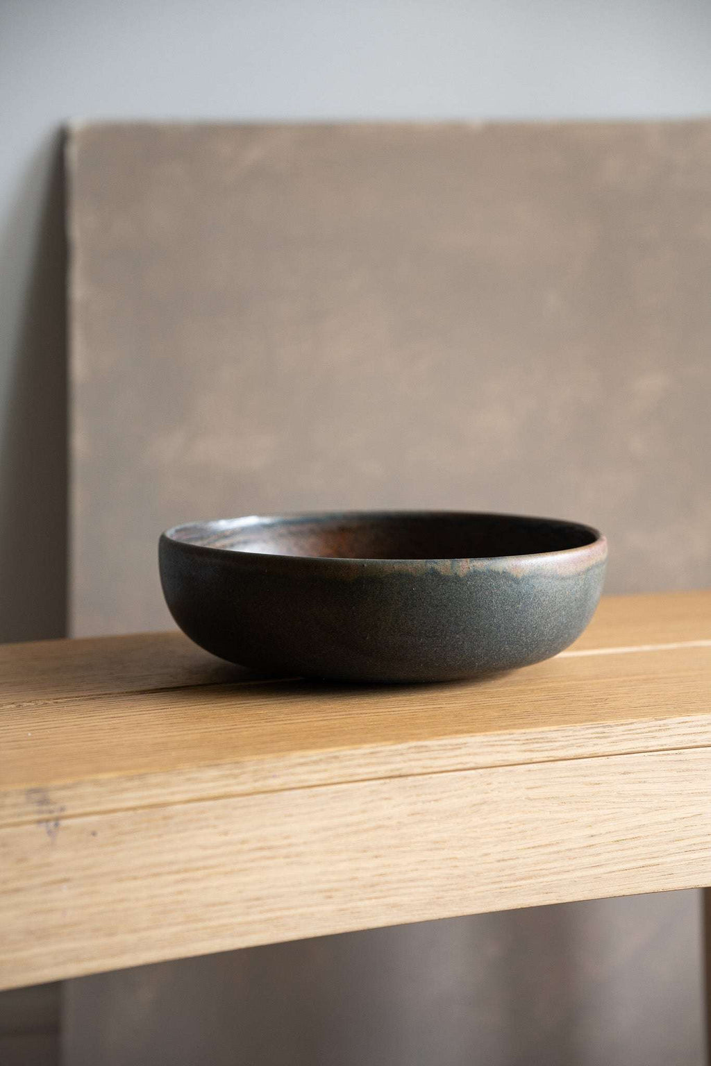 Rust Stoneware Pasta Bowl, view 7