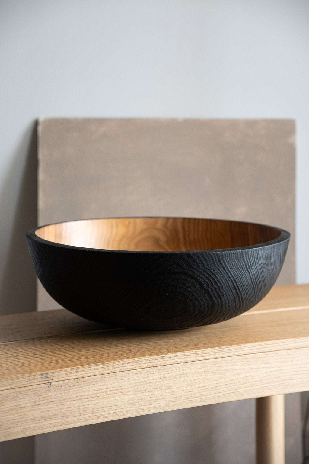 Half-Charred Ash Bowl, Extra Large, alternate view
