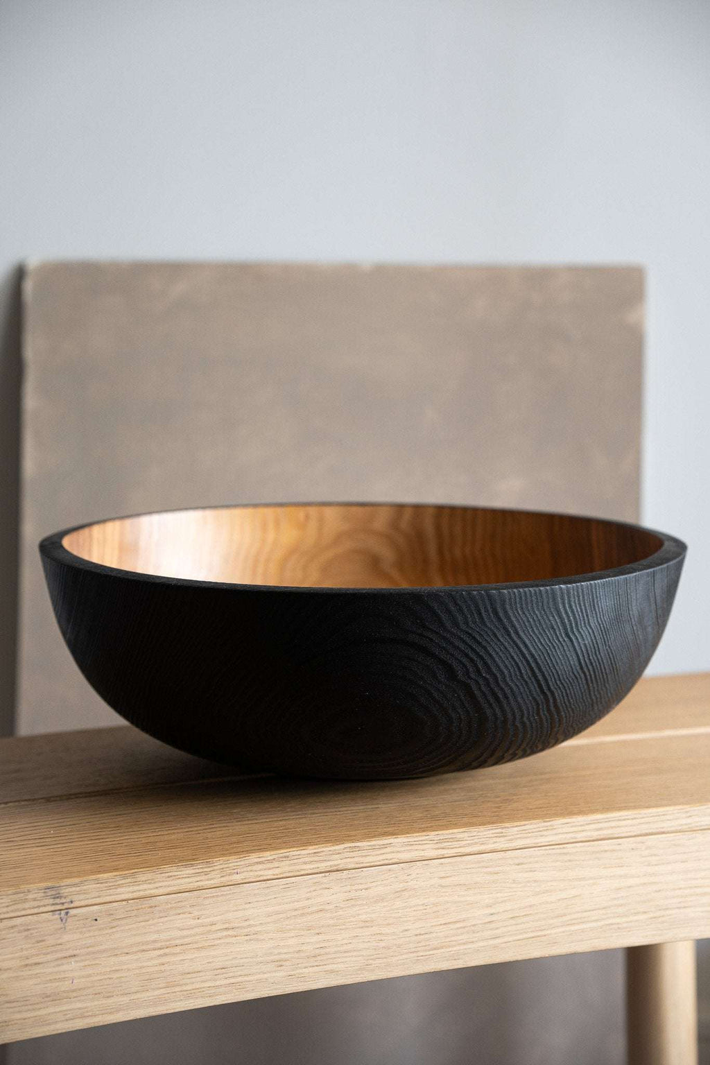 Half-Charred Ash Bowl, Extra Large
