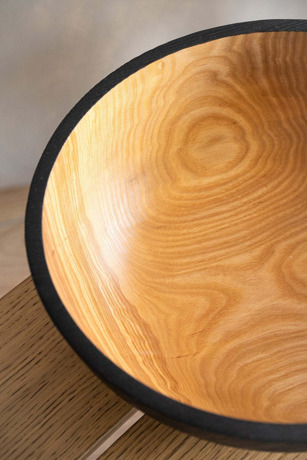 Half-Charred Ash Bowl, Extra Large, another angle