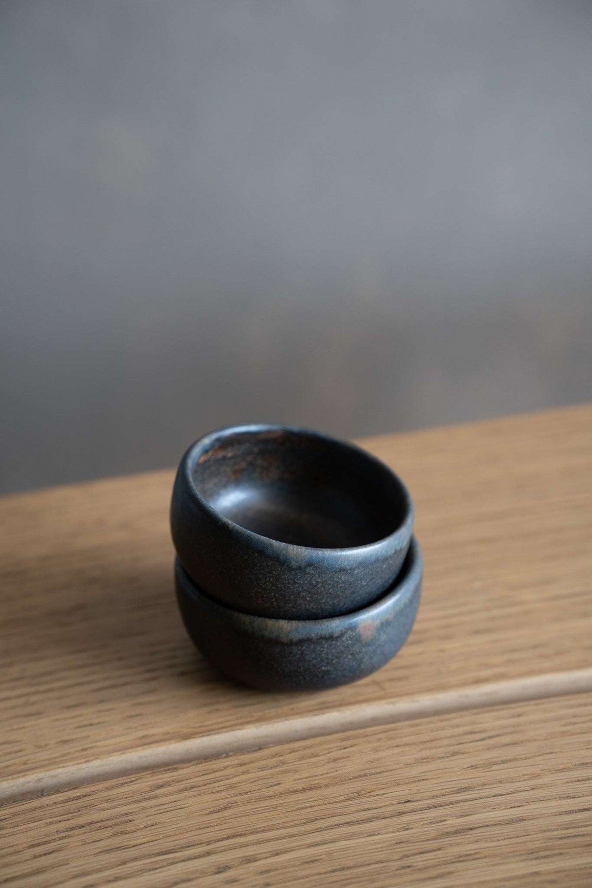 Rust Stoneware Pinch Bowl, view 5