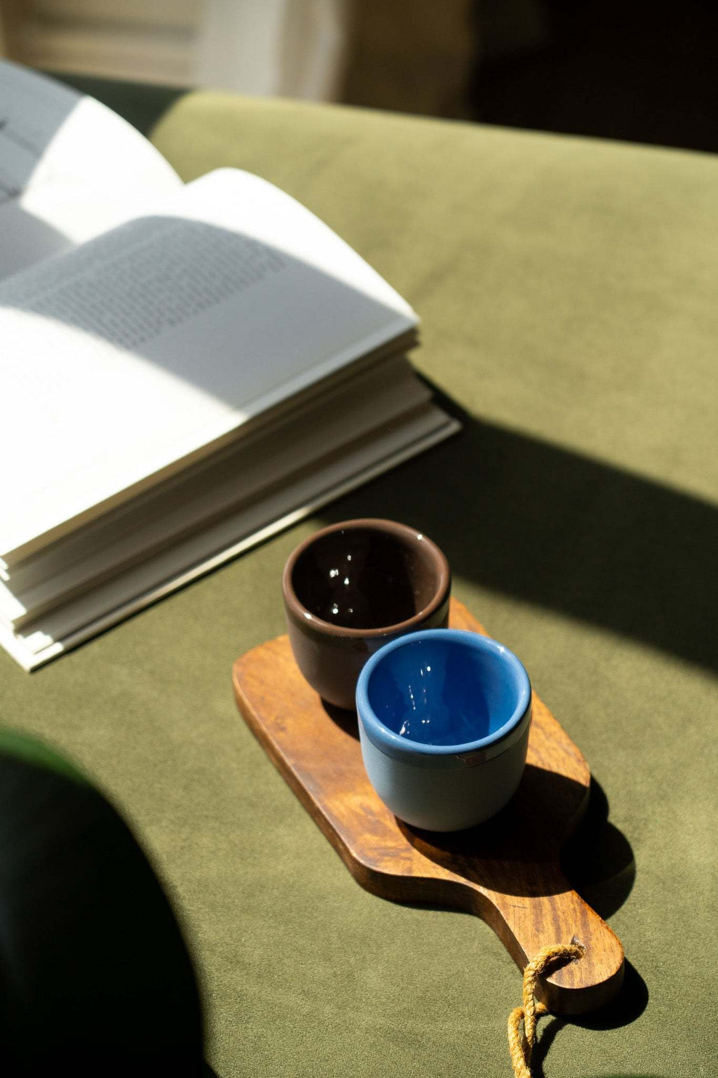 Handmade Porcelain Espresso Cup, Bright Glaze