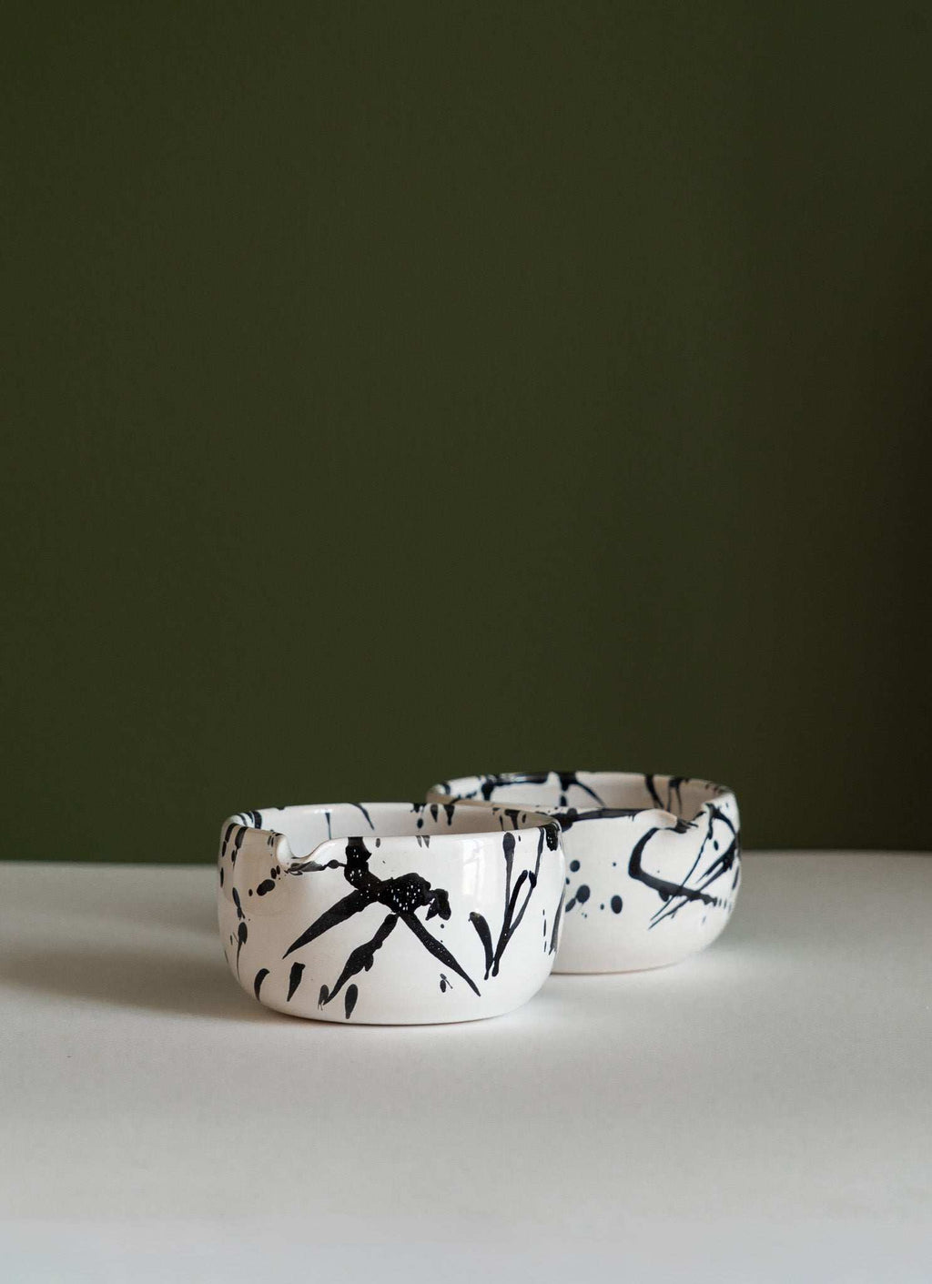 Handmade Matcha Bowl, Speckled or Stroked, view 6