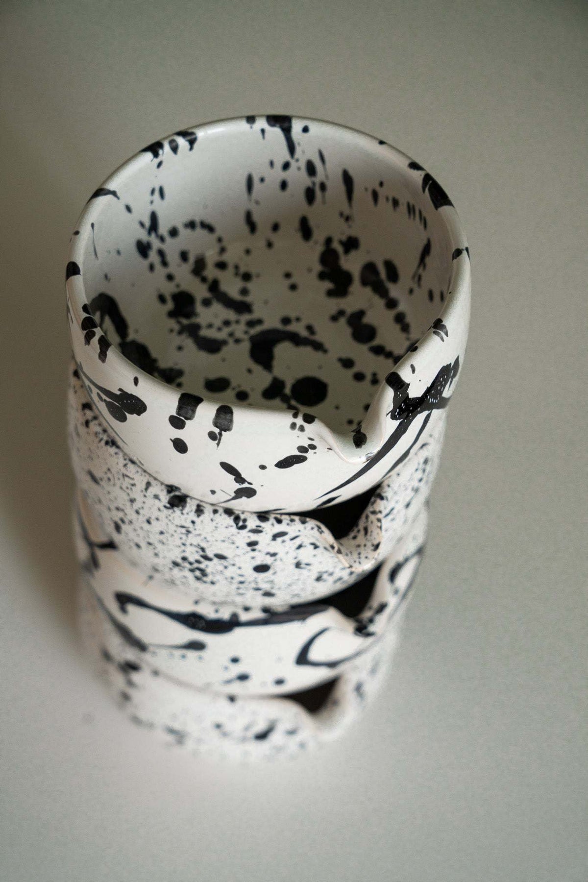 Handmade Matcha Bowl, Speckled or Stroked