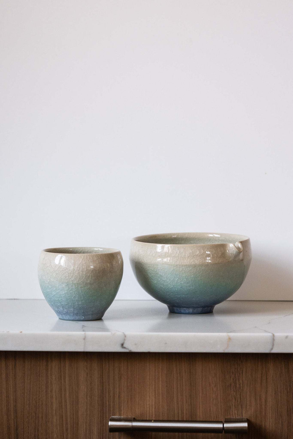 Matcha Bowl with Spout and Cup Set