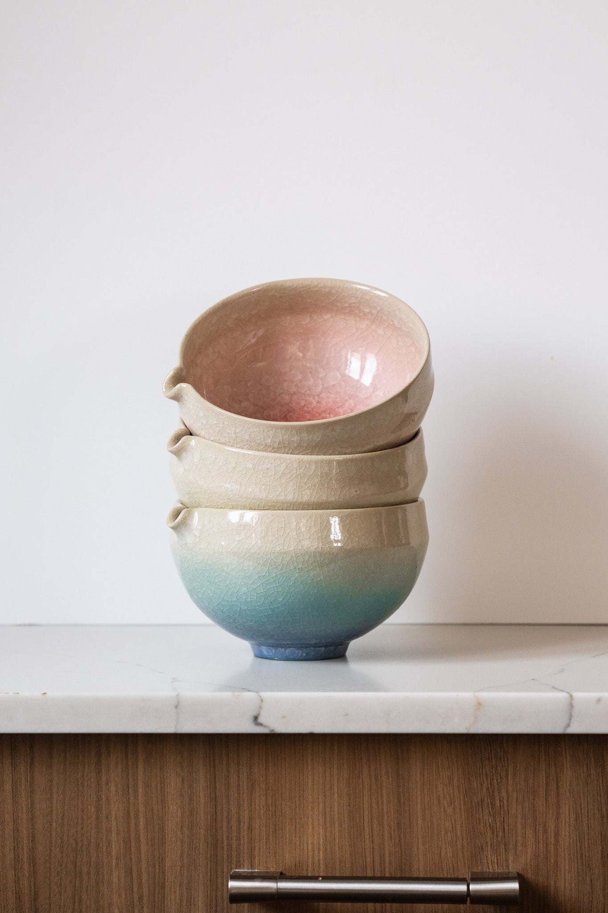 Matcha Bowl with Spout and Cup Set