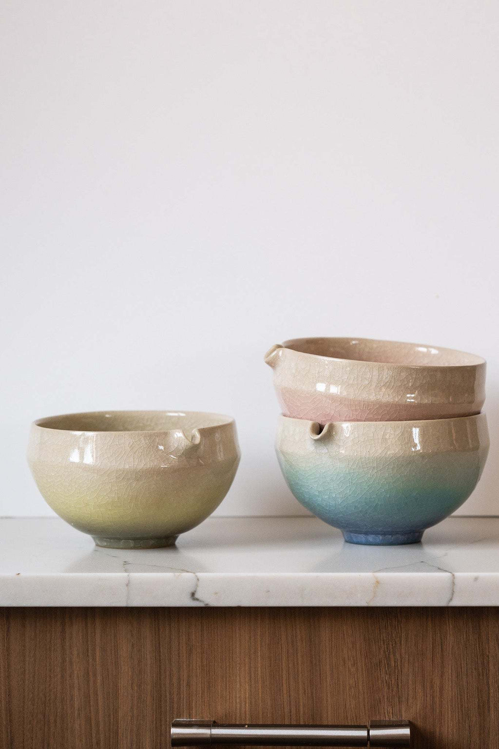 Matcha Bowl with Spout and Cup Set