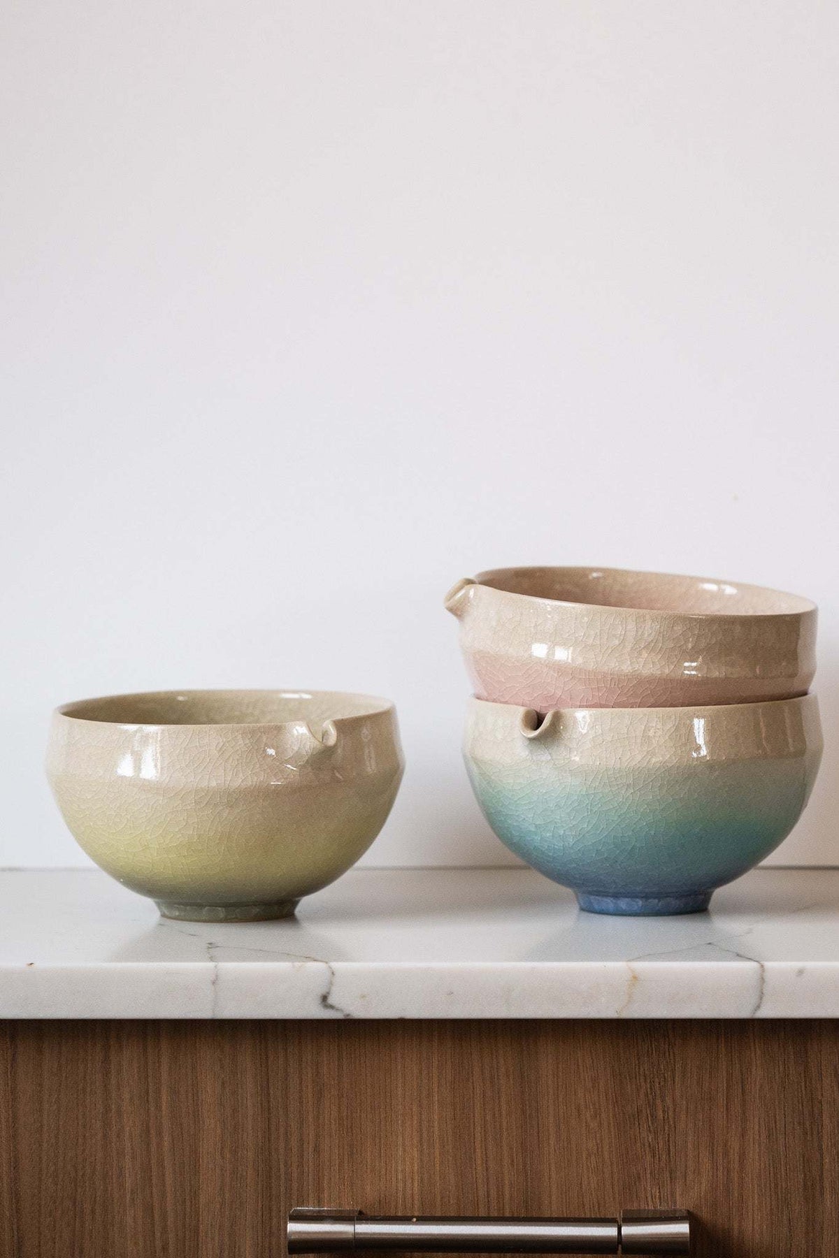 Matcha Bowl with Spout and Cup Set